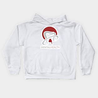 Dentist and dentistry clinic vector logo design. Kids Hoodie